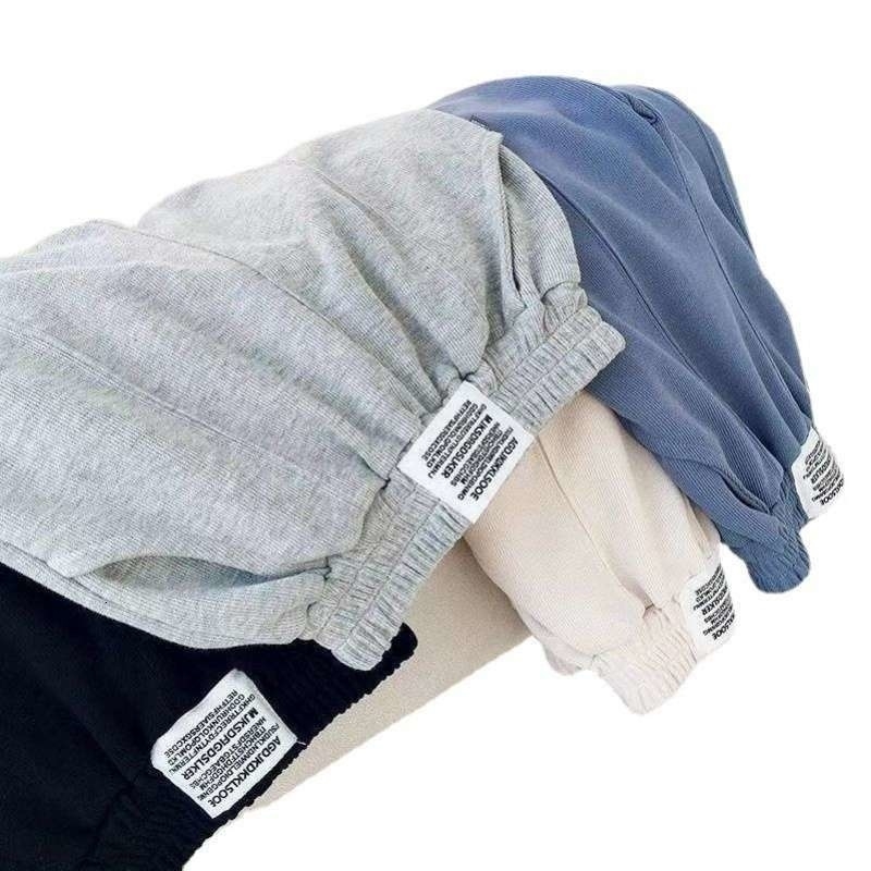 Trousers 2023 fall Children Loose Toddler Boy autumn Winter baggy Pants baby girl Fashion Sports Casual Middle School Students 231007