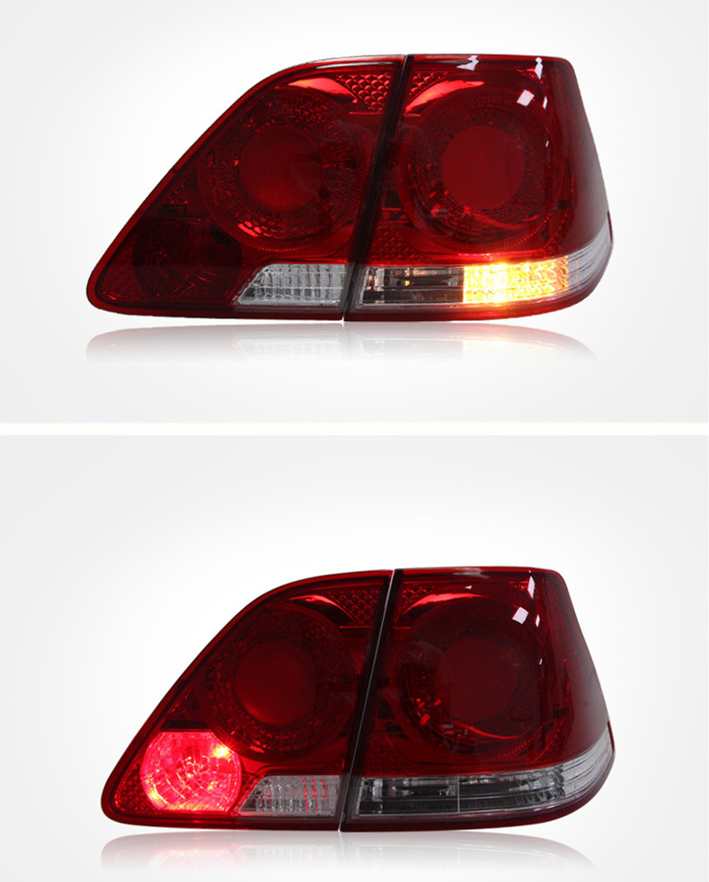 Car Taillight for Toyota 2003-2009 Crown Tail Lamp Assembly G12 Crown Modified LED Japanese Version 6-Eye Tail Lamp