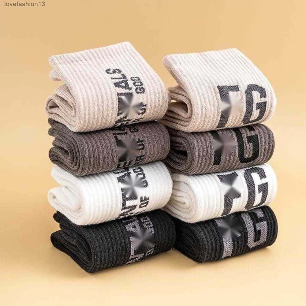Men's Socks Fog Double Line es High Street Fog Letter Socks Seasonal Trendy Brand Sports Socks