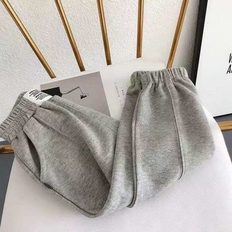 Trousers 2023 fall Children Loose Toddler Boy autumn Winter baggy Pants baby girl Fashion Sports Casual Middle School Students 231007