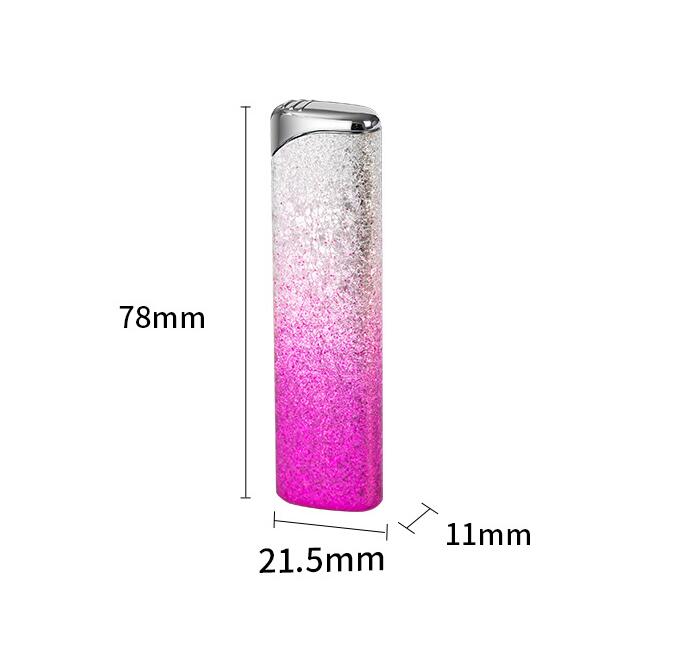 Latest Technology Torch Jet Lighter 4 Colors Metal Iatable No Gas Cigar Butane Windproof Lighters Smoking Tool Accessories W260202