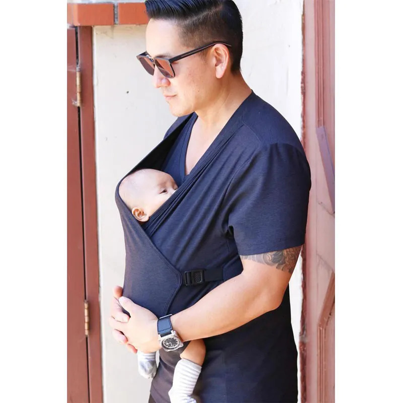 Maternity Tops Tees summer Parent-child clothing Multifunction kangaroo dad kangaroo mom comfort T-shirt vest hold baby clothes women's clothing 