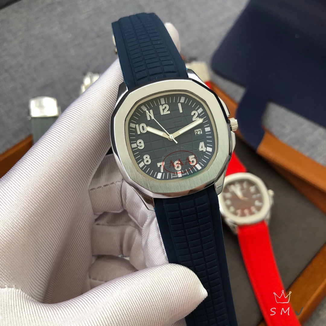 Top Selling Men's Watch Pure Case Free Rotating Bezel Sapphire Glass quartz Mechanical Mens wristWatch