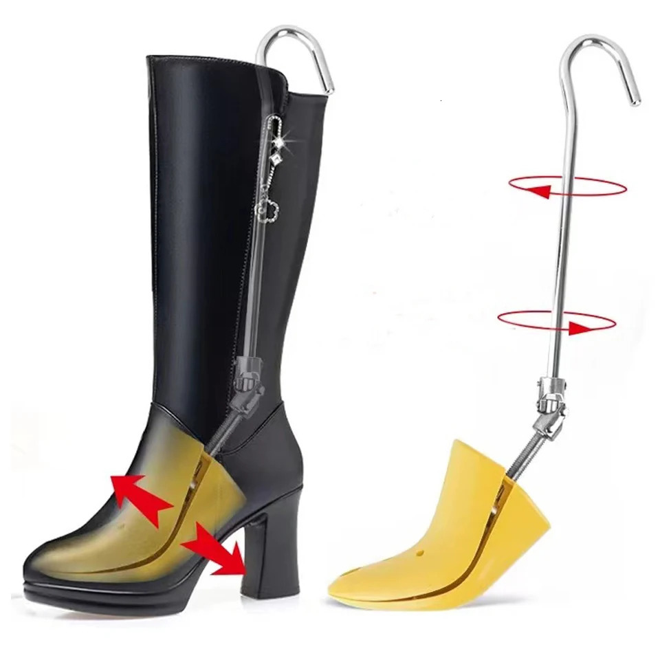 Shoe Parts Accessories 1 PC Shoe Trees Adjustable Shape For Women Man Boots Shoes Stretcher Shaper Expander Professional High Heels Shoe Stretchers 23
