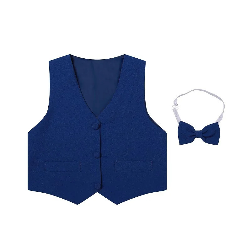 Clothing Sets Baby Boy Formal Clothes Set JacketShirtVestBowtiePant 5PCS Infant Toddler Child Clothes Suit Blazer Jacket Baby Clothes 0-2Y 231009