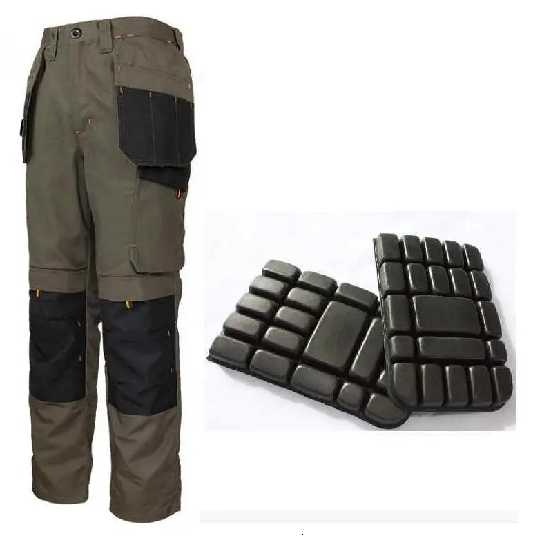 Men's Pants Men's MultiPocket Cargo Pants Outdoor Work Pants WearResistant Pants Worker's Trousers With Leg Bag 231010
