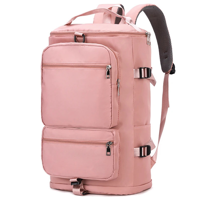 School Bags Fitness Sports Women's High-capacity Backpack Multifunctional Lady Weekend Yoga Luggage Zipper Lightweight Swim Crossbody Bag 231009