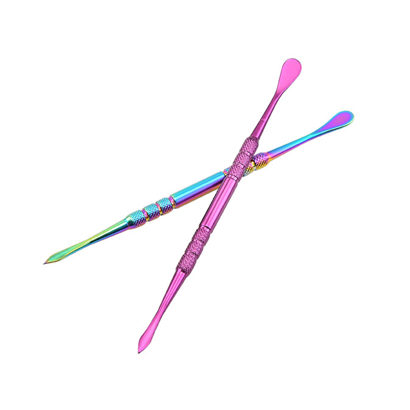 Stainless Steel Pipe Spoon Pipe Cleaning Spoon Candle Carving Tools Household Smoking Accessories