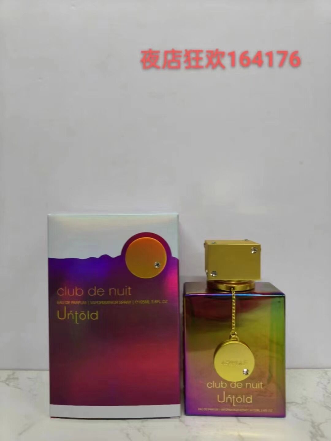 New Club nuit untold perfume 105ml (3.6oz) - intense men's & women's fragrance, long-lasting, high quality, fast ship, free shipping