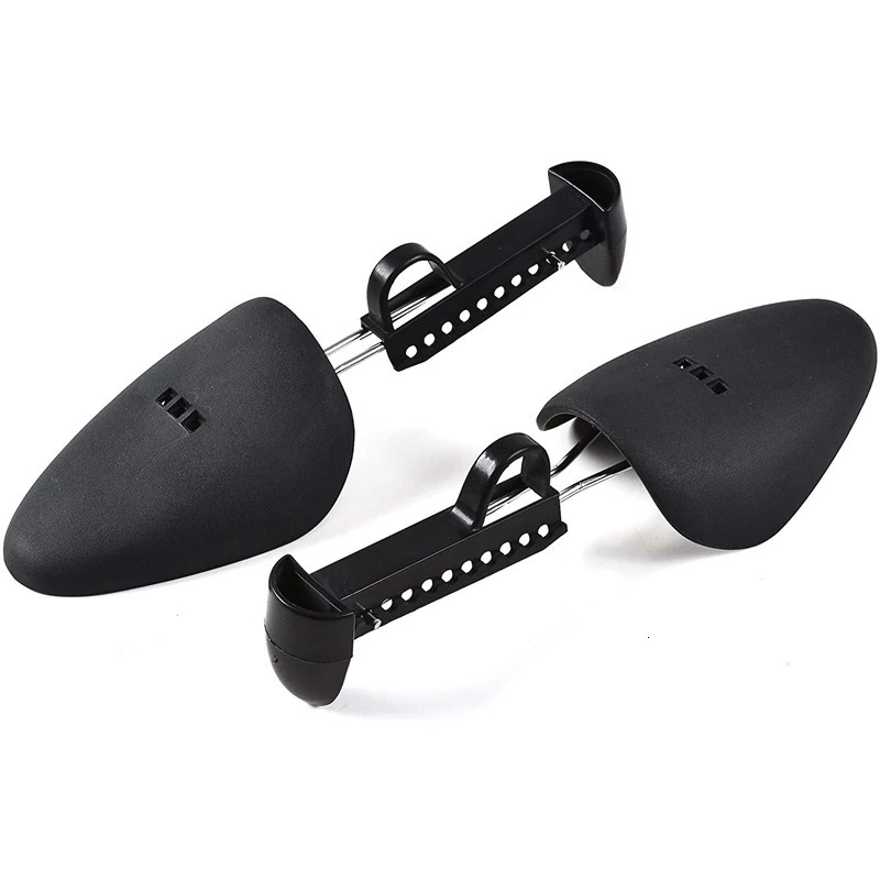Shoe Parts Accessories ABDB10 Pair Durable Form Plastic Shoe Tree Practical Boot Shoe Stretcher Black 231009