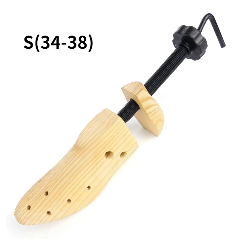 Shoe Parts Accessories Shoe Stretcher Wooden Shoes Tree Shaper Rack Pine Wood Shoe Tree Adjustable Flats Pumps Boots Expander Trees For Man Women 2310