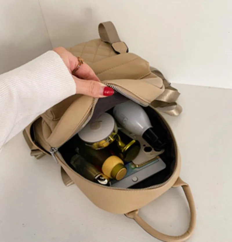 School Bags Embroidery Name Backpack Women's PU Bag Fashion Ladies Gift High Quality PU Backpack Personalized Girls Outdoor Small Backpack 231009