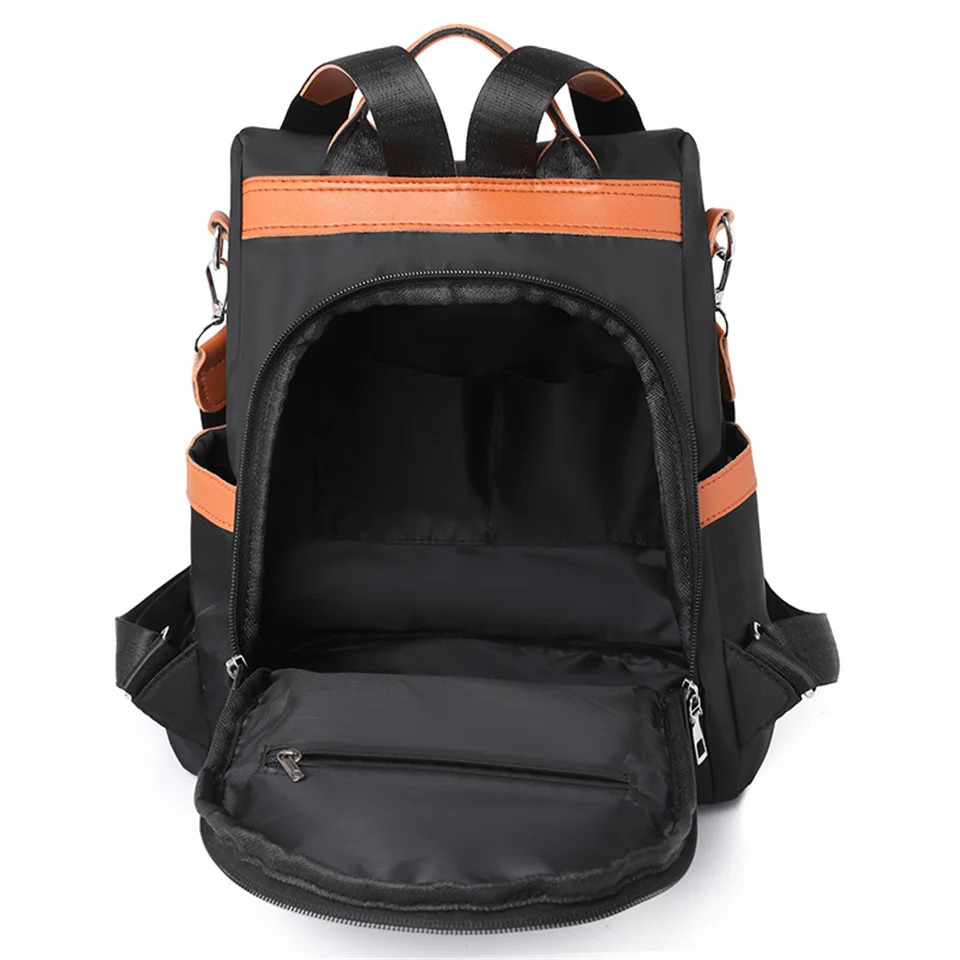 School Bags Women Fashion Nylon Backpack Travel School Nylon School Bag Shopping Rucksacks Travel Shoulder Schoolbag Shoulder Bag 231009