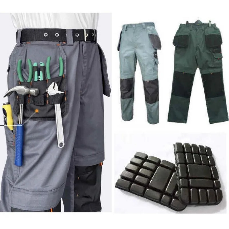 Men's Pants Men's MultiPocket Cargo Pants Outdoor Work Pants WearResistant Pants Worker's Trousers With Leg Bag 231010