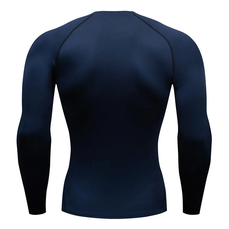 Men's Sweaters Compression Shirt Men's Long Sleeve TShirt Sun Protection Second Skin Breathable Quick Dry Rashgarda Tops Sports Man 2099 Tee