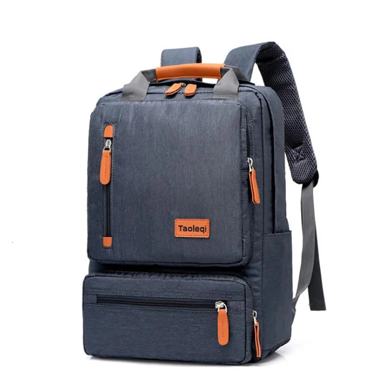 School Bags Casual Business Backpack For Men Light 15 inch Laptop Bag Waterproof Oxford Cloth Lady Anti-theft Travel Backpack Gray 231009