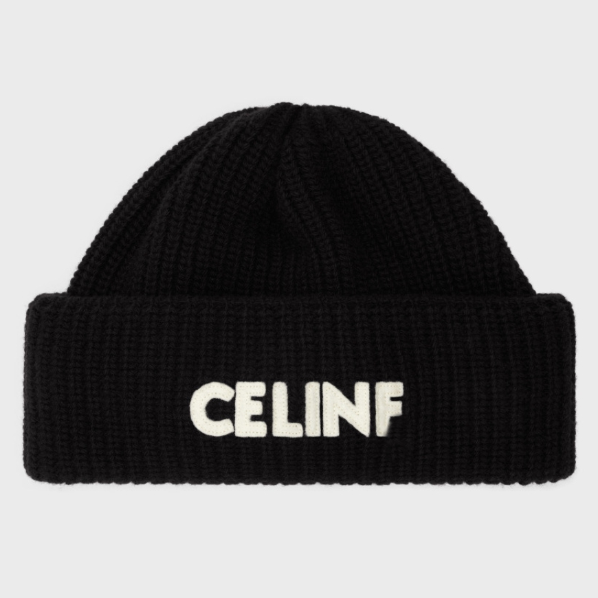 Luxury designer beanie CELINS 2023 winter new wool knitted hat classic brand fashion knitted hat official website 1 1 Christmas gift