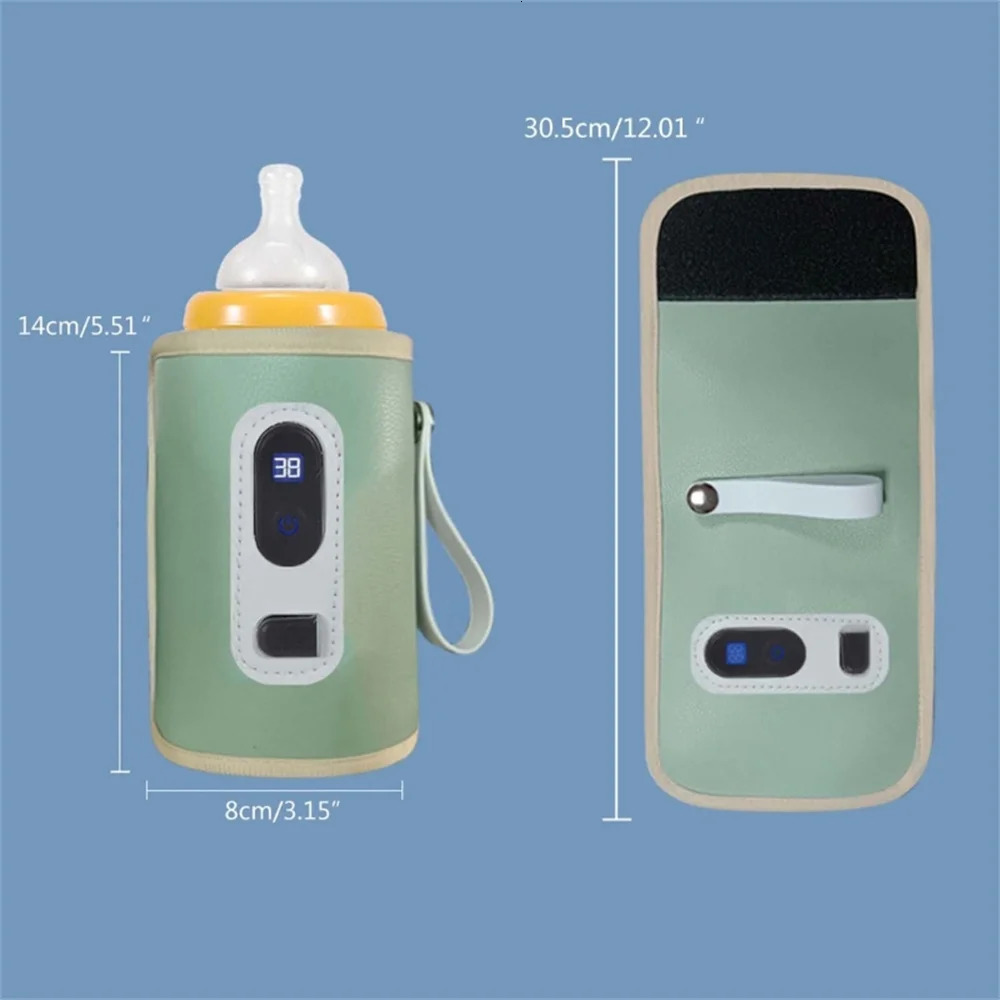 Bottle Warmers Sterilizers# 1/2PCS Milk Water Warmer Stroller Insulated Bag Baby Nursing Bottle Heater Safe Kids Supplies for Infant Outdoor Travel 23
