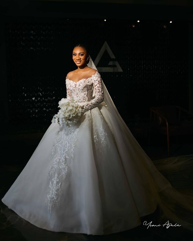 2023 Oct Arabic Aso Ebi Plus Size Sheath Ivory Luxurious Wedding Dress Pearls Lace Detachable Train Bridal Gowns Dresses ZJ734