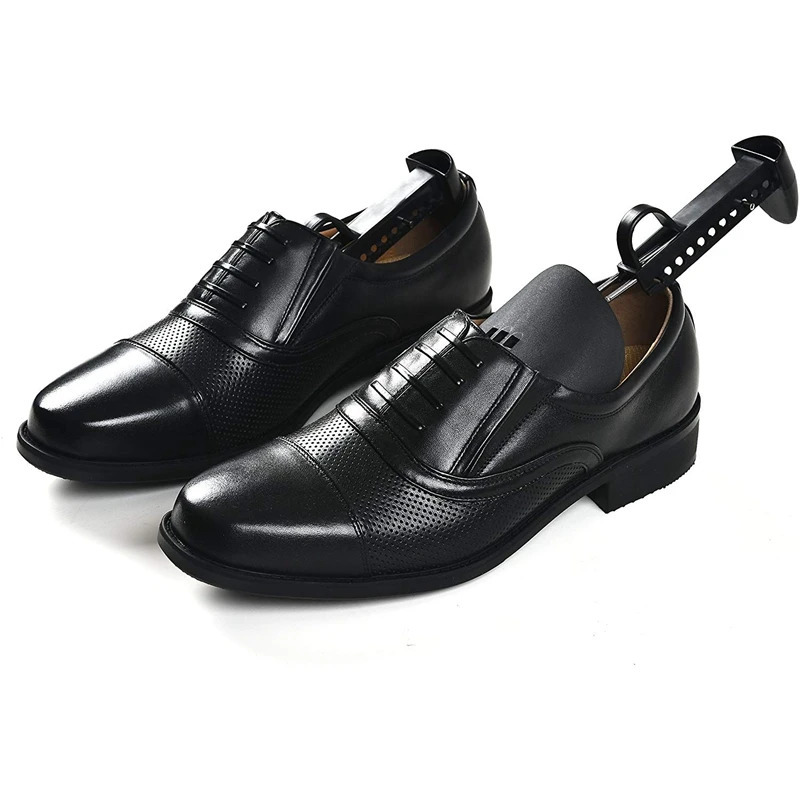 Shoe Parts Accessories ABDB10 Pair Durable Form Plastic Shoe Tree Practical Boot Shoe Stretcher Black 231009