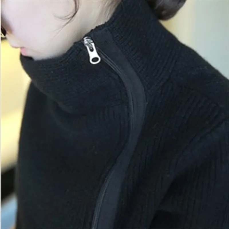 Women's Sweaters 2023 Women Sweater Autumn Winter Turtleneck Cardigan Cashmere Knitting Tops Coat 231009