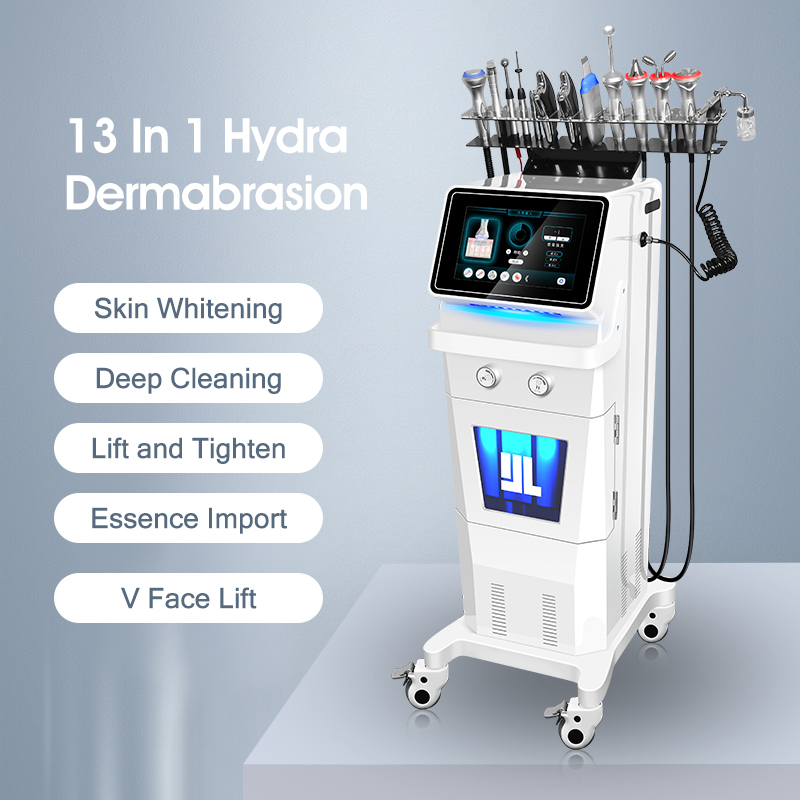 OEM ODM 13 In 1 Beauty Aqua Beauty Dermabrasion Machine Beauty Oxygen Beautys Skin Rejuvenation Beauty Salon Equipment for All Type Skin Use