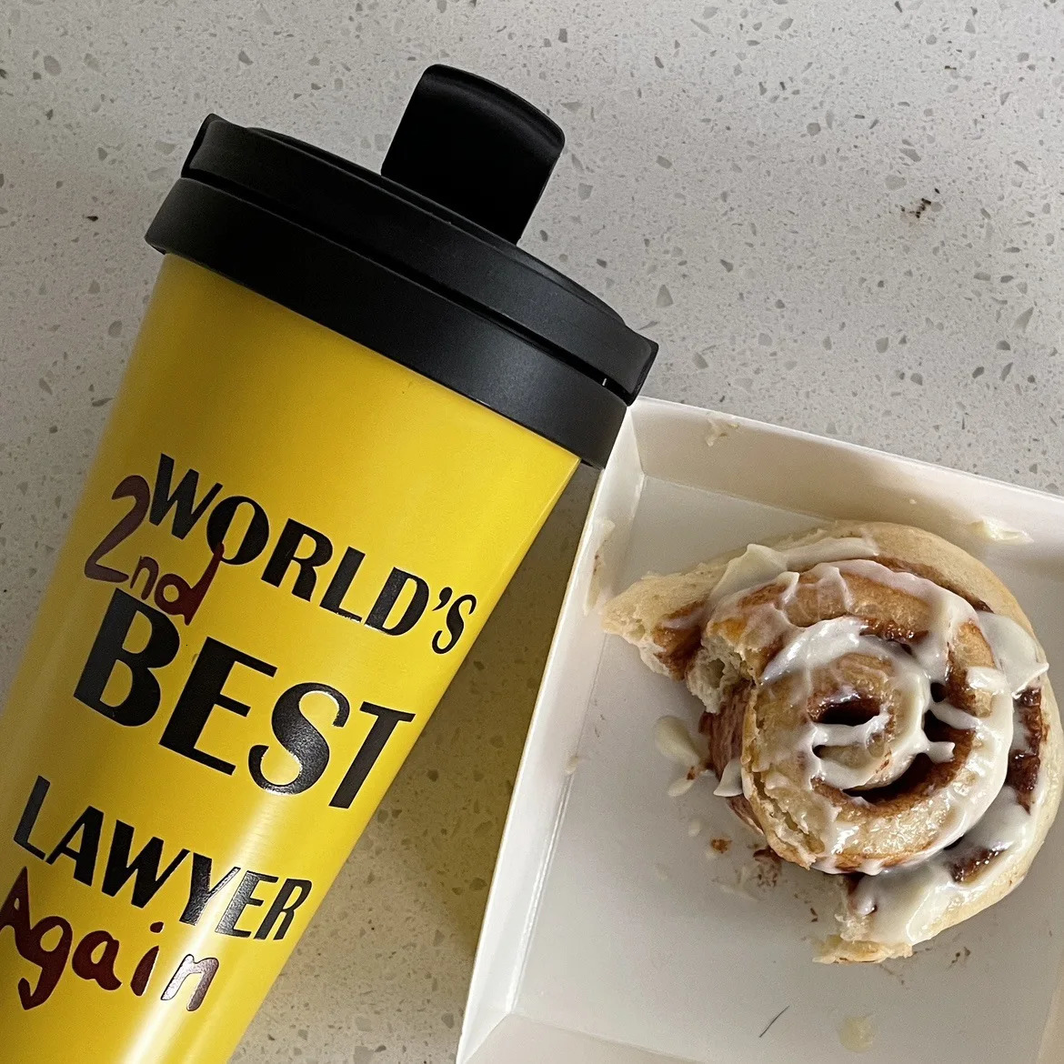 Thermoses Better Call Saul Water Cup Yellow Coffee Stainless Steel Car Insulated Cup Breaking Bad 231009