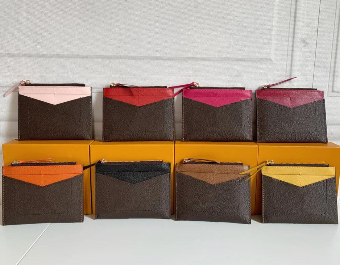 designer wallet Card Holders Purses Women's Wallets Zipper Bag Purse Fashion Card Holder Women By The Pool Tote PORTE CARTE ZIPPE handbag Discovery 62257