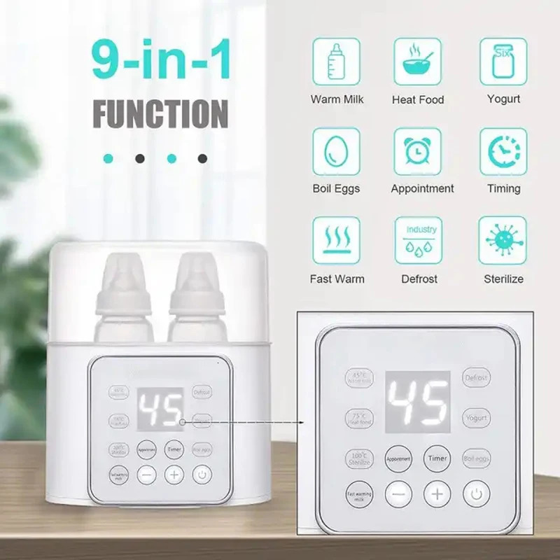 Bottle Warmers Sterilizers# Baby Milk Heater Bottle Warmer Multifunctional Liquid Quick Constant Temperature Milk Machine Baby Accessories Food Heater