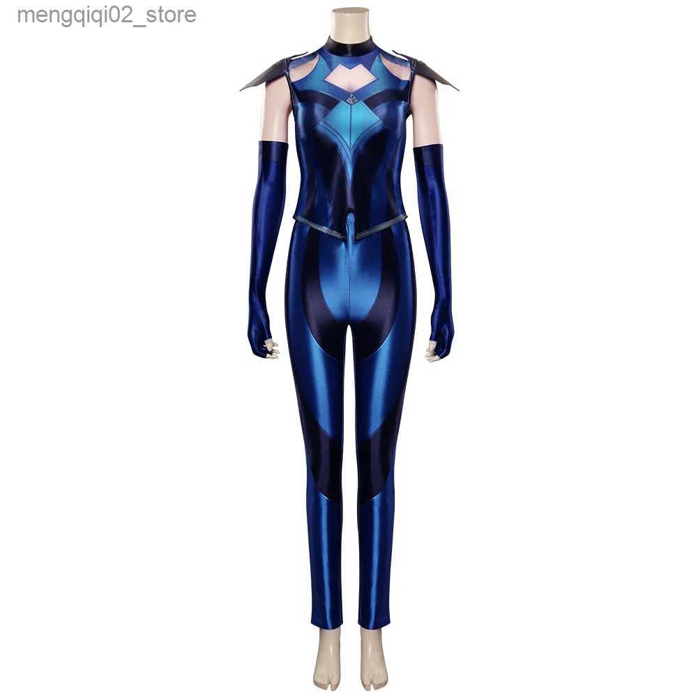 Theme Costume Mortal Cos Kombat Kitana Mileena KATANA Joker Cosplay Come Jumpsuit Mask Women Halloween Carnival Party Disguise Suit Girls Q231010