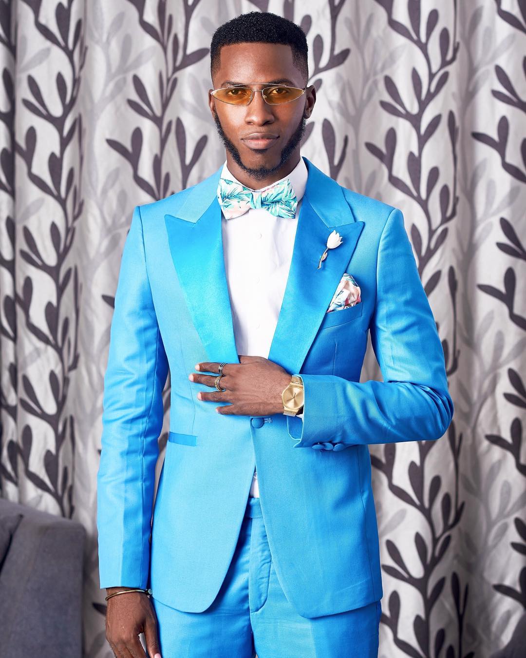 Light Sky Blue Wedding Tuxedos Slim Fit Mens Suits 2 Pieces Sets Peaked Lapel Blazers One Button Formal Suit With Jacket And Pants