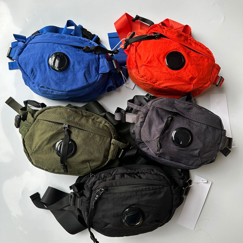 Men Single Shoulder Crossbody Small Bag Cell Phone Bag Single Lens Outdoor Sports Chest Packs Waist Bags