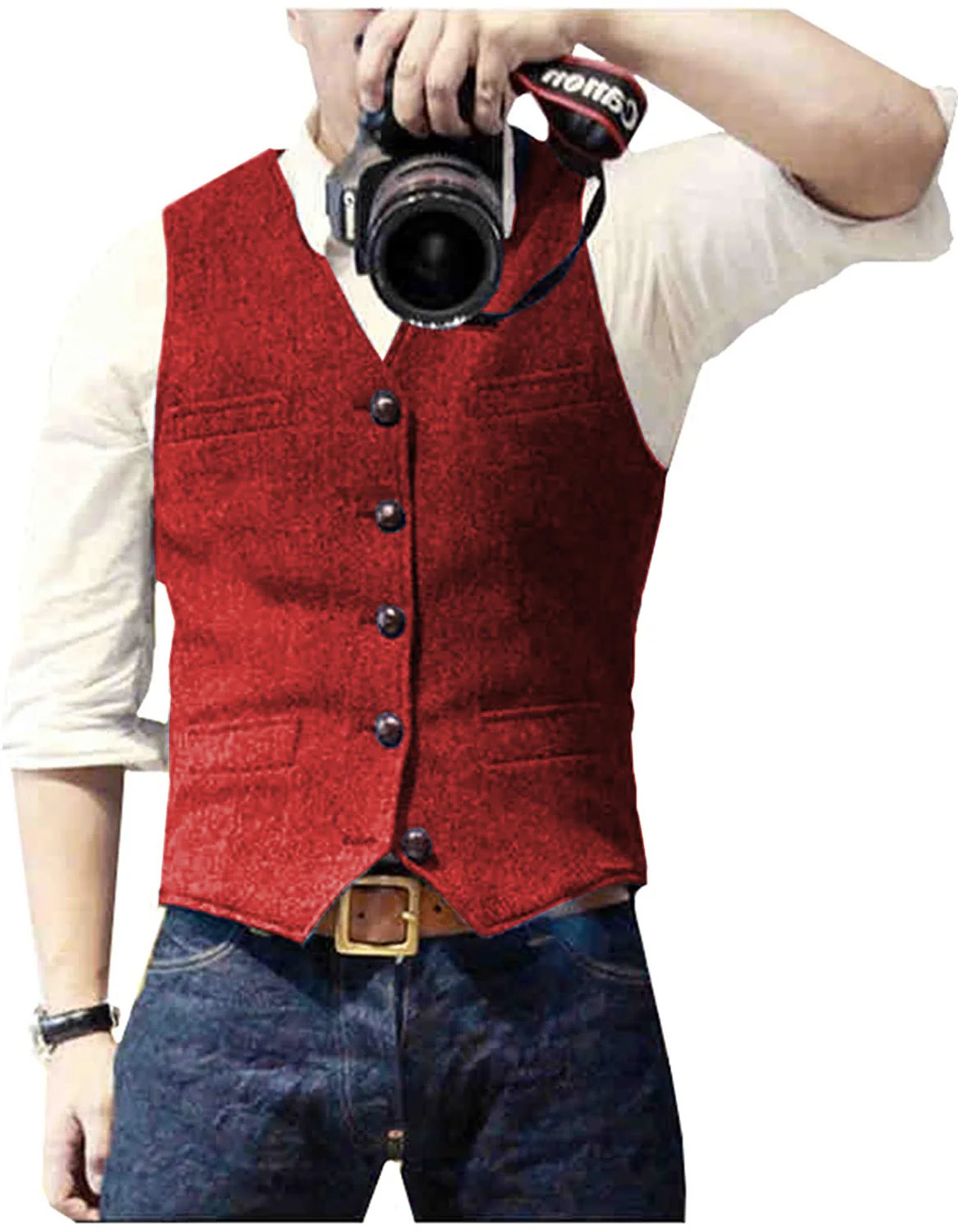 Men's Vests V Neck Suits Vest Casual Classic Formal Business Herringbone Tweed Slim Fit Waistcoat For Wedding Groomsmen 231010