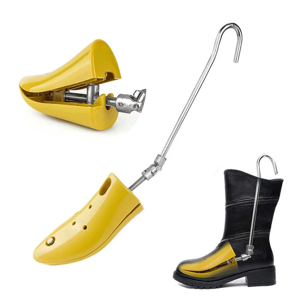 Shoe Parts Accessories 1 PC Shoe Trees Adjustable Shape For Women Man Boots Shoes Stretcher Shaper Expander Professional High Heels Shoe Stretchers 23