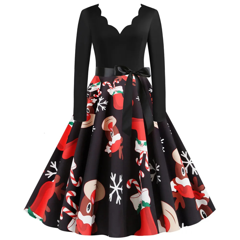 Plus size Dresses Goth Robe Vintage Christmas Dres Halloween Costumes 2023 Winter Pinup Rockabilly Sexy Cosplay Party S 3XL Vestido 231009