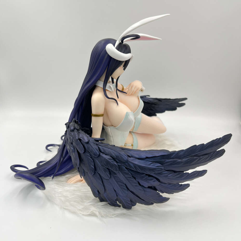 Mascot Costumes 30cm Freeing B-style Overlord Iv Albedo Bunny Anime Girl Figure Kdcolle Albedo Wing Sexy Action Figure Adult Model Doll Toy Gift