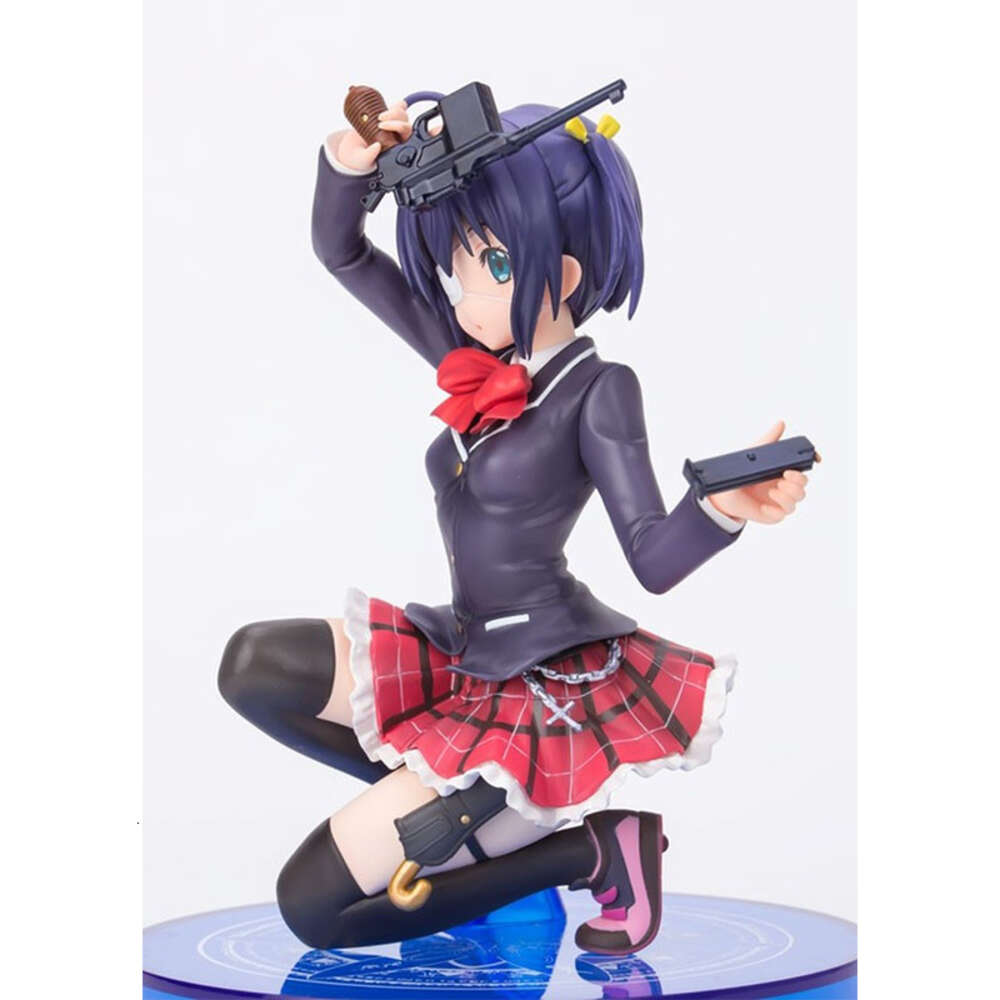 Mascot Costumes 15cm Anime Chunibyo Other Delusions Takanashi Rikka I Want A Date Pvc Action Figure Model Toys Doll Gift Ornament Decoration