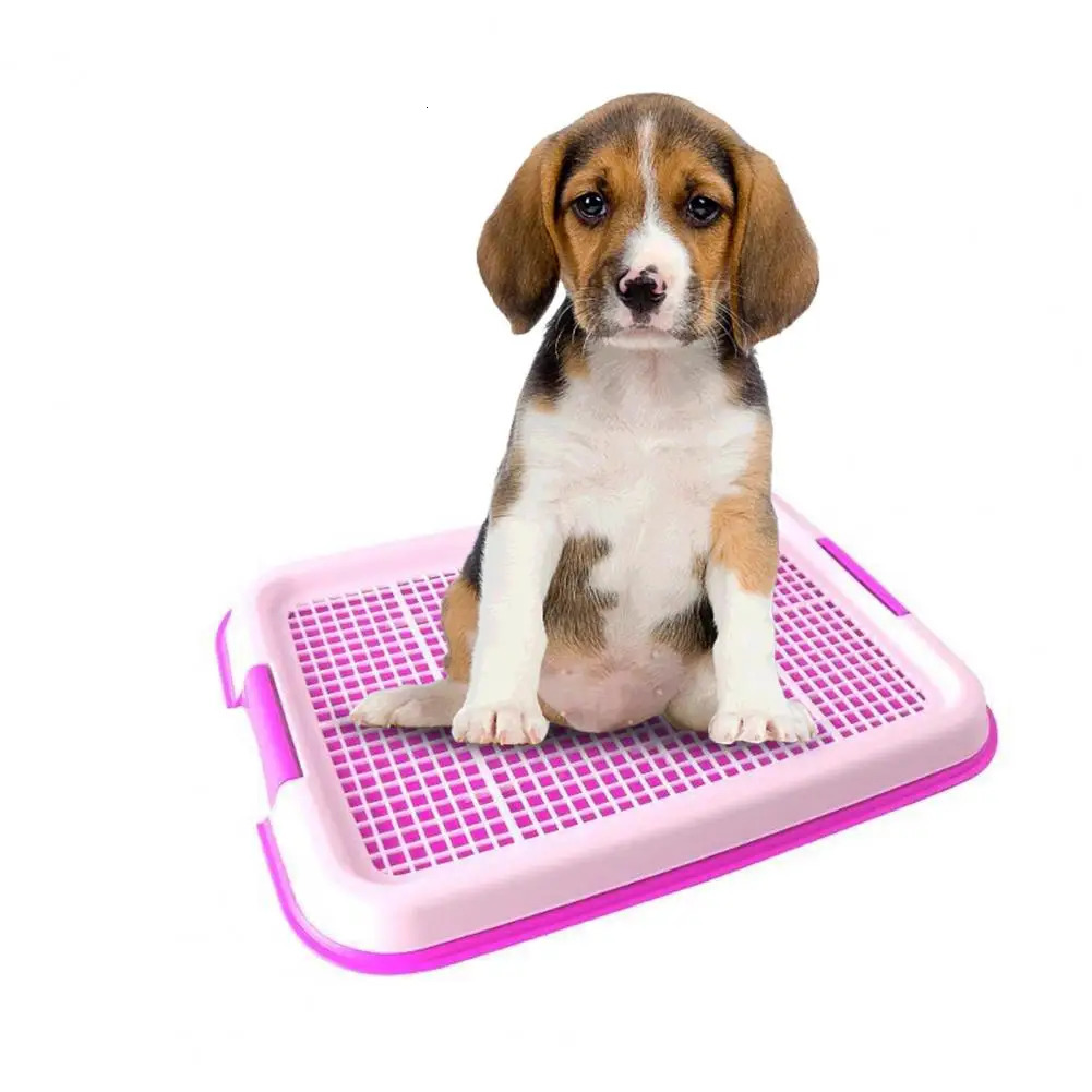 Cat Toys Indoor Dog Potty Training Toilet with Heightened Fence Detachable Easy to Clean Portable Pet Pee Litter Box Supplies 231011