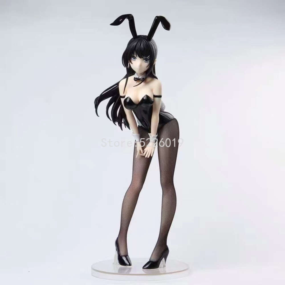 Mascot Costumes 40cm Freeing B-style Sakurima Mai Anime Figure Rascal Does Not Dream of Bunny Girl Senpai Sakurima Mai Action Figure Toys