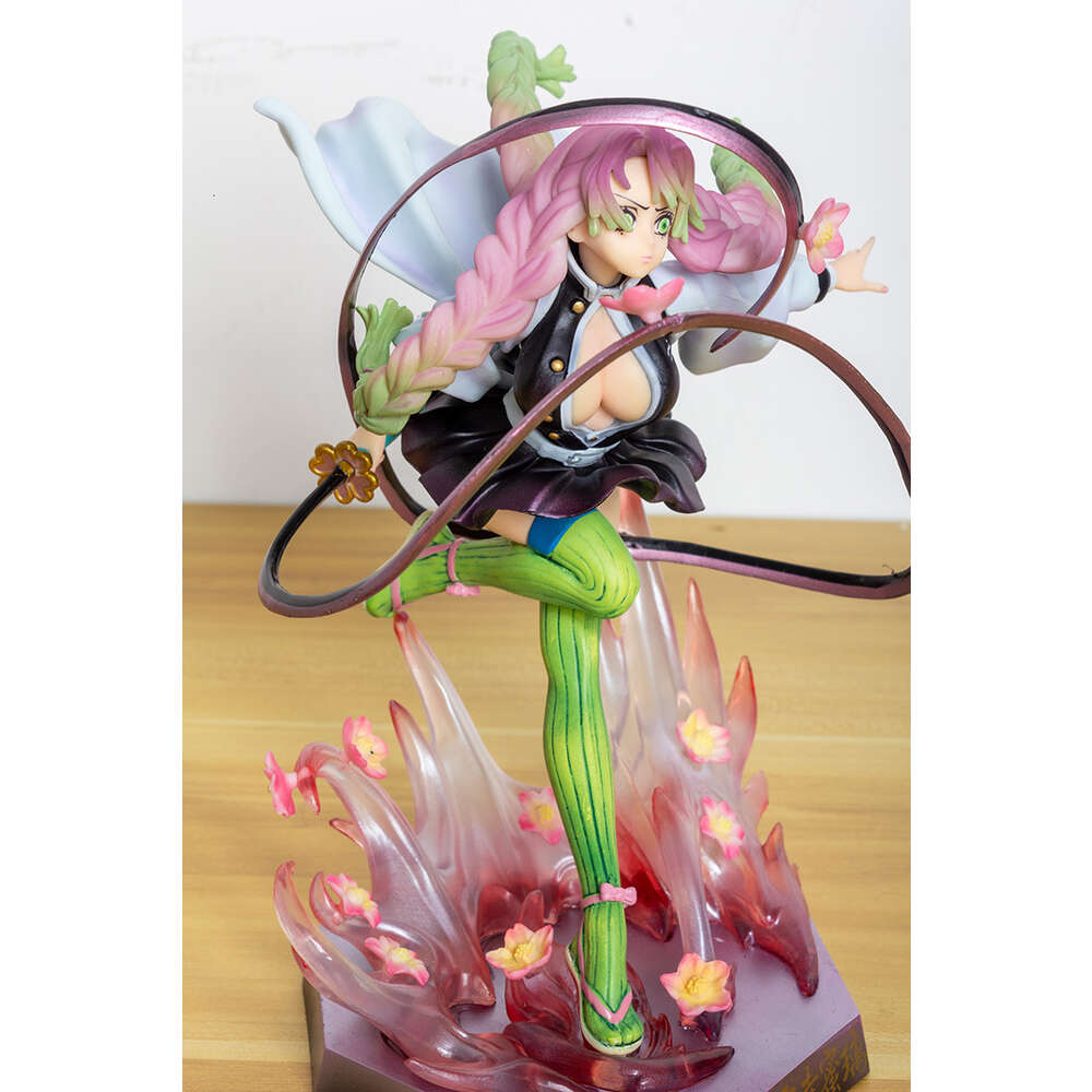 Mascot Costumes 21cm Demon Slayer Kimetsu No Yaiba Anime Figure Kanroji Mitsuri/kochou Shinobu Action Figure Kamado Nezuko Figurine Doll Toys