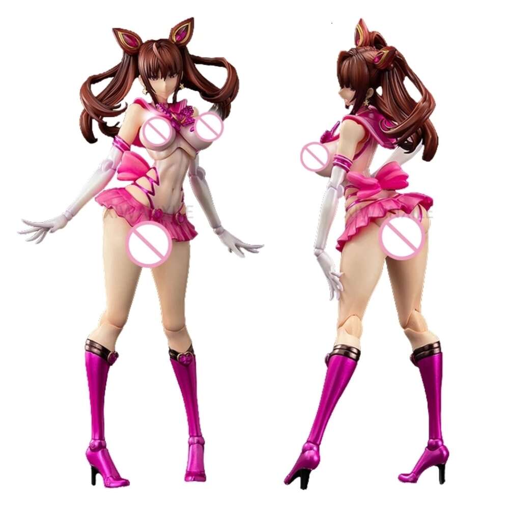 Mascot Costumes 18cm Anime Native Second Axe Erika Kuramoto Taimanin Series Asagi Igawa Pvc Action Figure Collection Model Toys Gifts Figurine