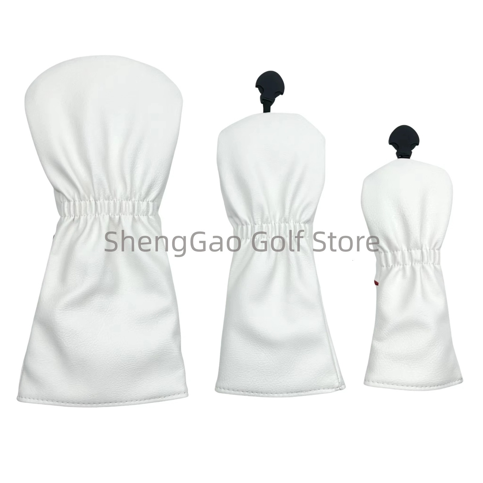 Other Golf Products Rocket pattern Head cover Driver Covers Fairway Wood Hybrid Putter Cover Pu Leather 231011