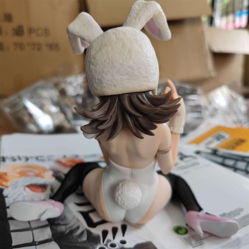 Mascot Costumes Freeing Super Danganronpa 2: Sayonara Zetsubou Gakuen Nanami Chiaki B Style Bunny Girl Pvc Action Figure Collection Model Toys