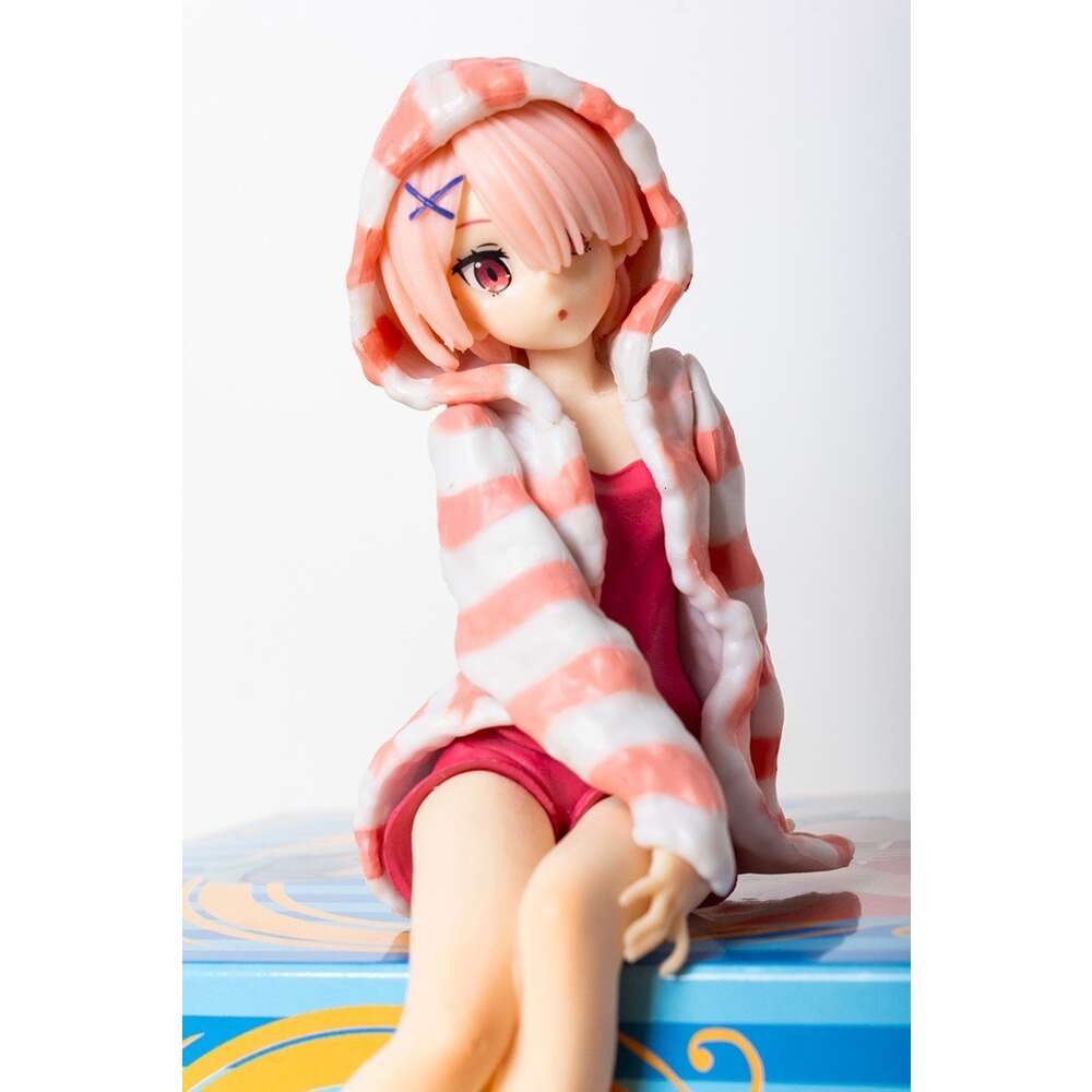 Mascot Costumes 14cm Noodle Stopper Anime Figure Re Zero Starting Life in Another World Rem Ram Action Figure Ram Rem Home Clothes Figurine Toys