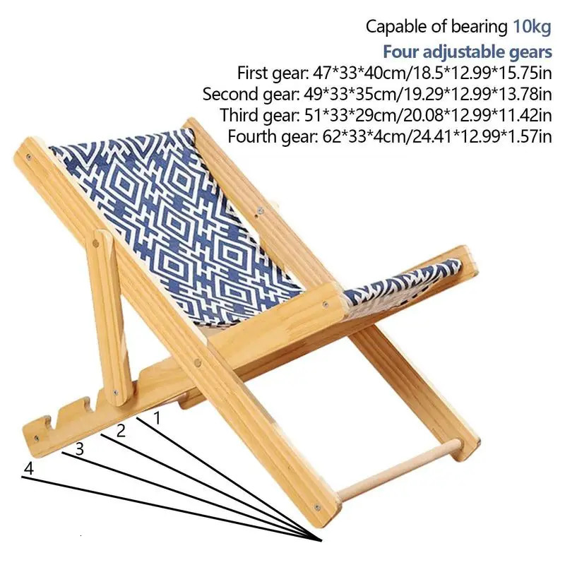 Cat Beds Furniture Cat Rocking Chair Cat Elevated Bed Adjustable Pet Lounger Hammock Chair Pet Sisal Bed Puppy Sleeping Nest House For 10kg Pet 231011