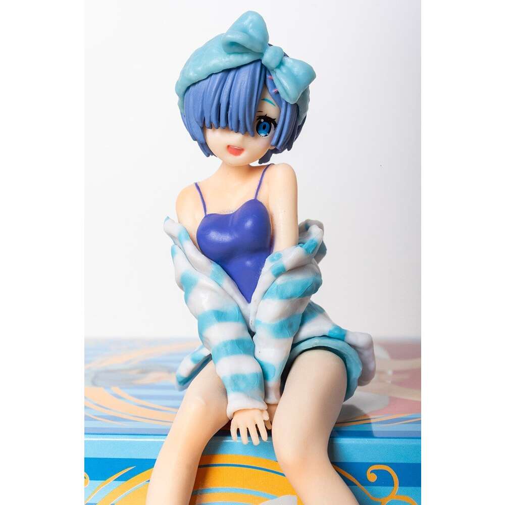 Mascot Costumes 14cm Noodle Stopper Anime Figure Re Zero Starting Life in Another World Rem Ram Action Figure Ram Rem Home Clothes Figurine Toys