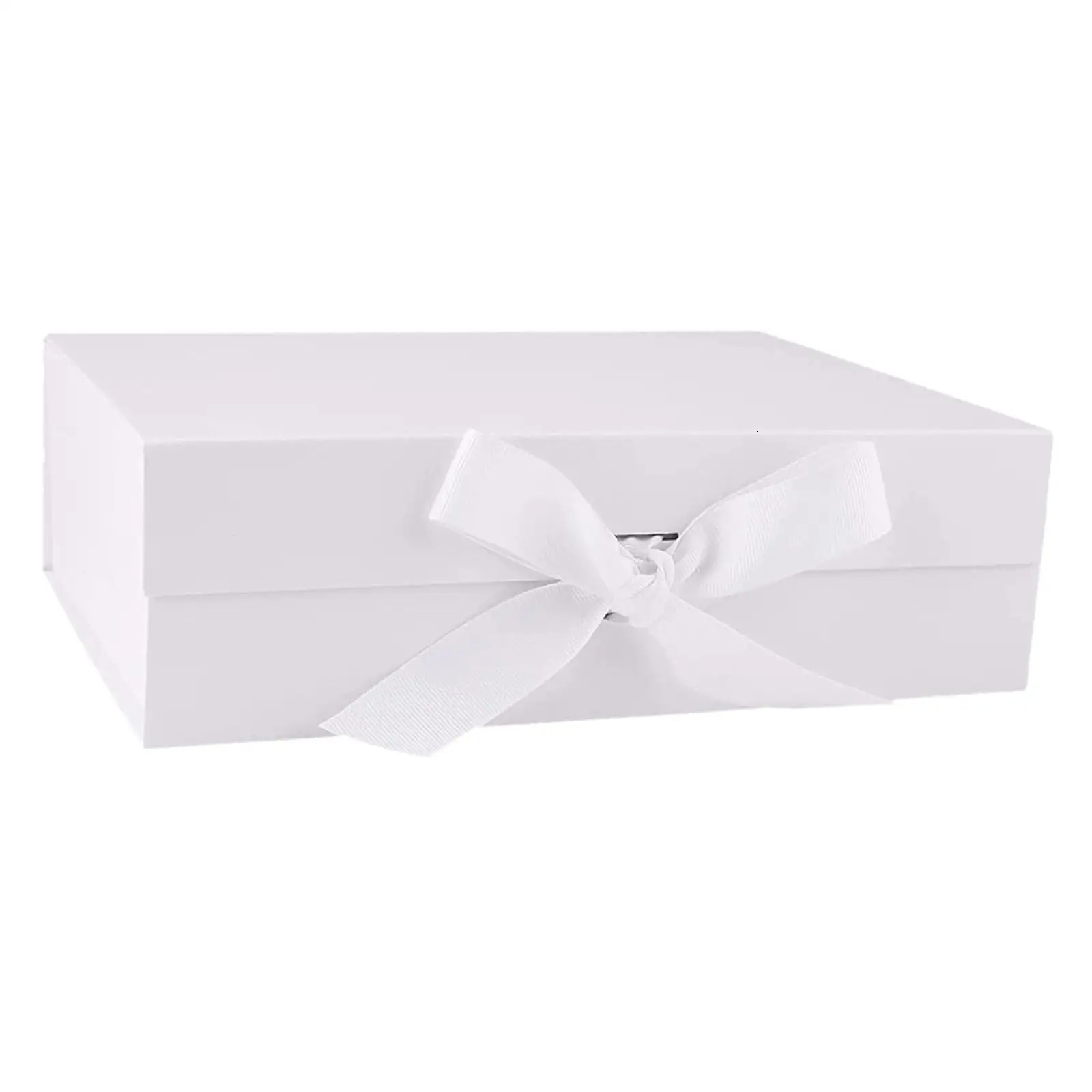 Jewelry Boxes Gift Box with Ribbon Closure Packaging for Birthday Party 231011