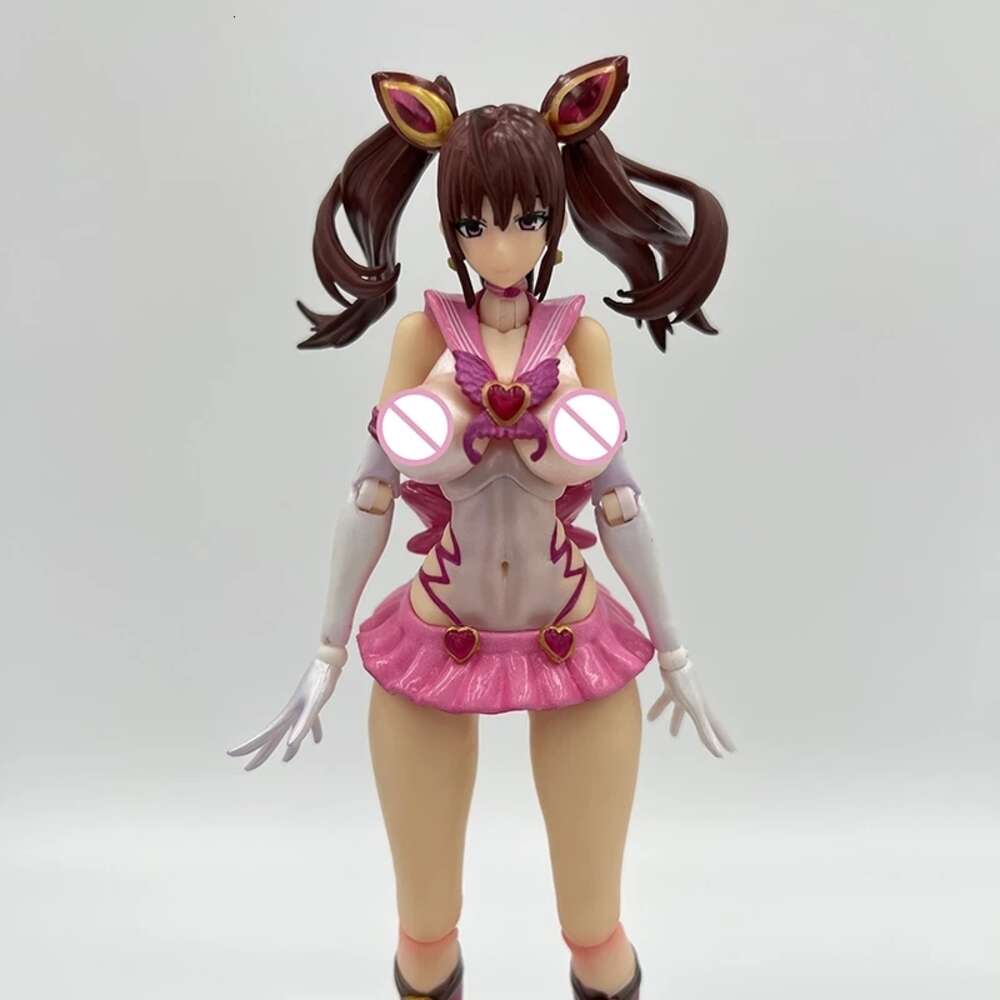 Mascot Costumes 18cm Anime Native Second Axe Erika Kuramoto Taimanin Series Asagi Igawa Pvc Action Figure Collection Model Toys Gifts Figurine