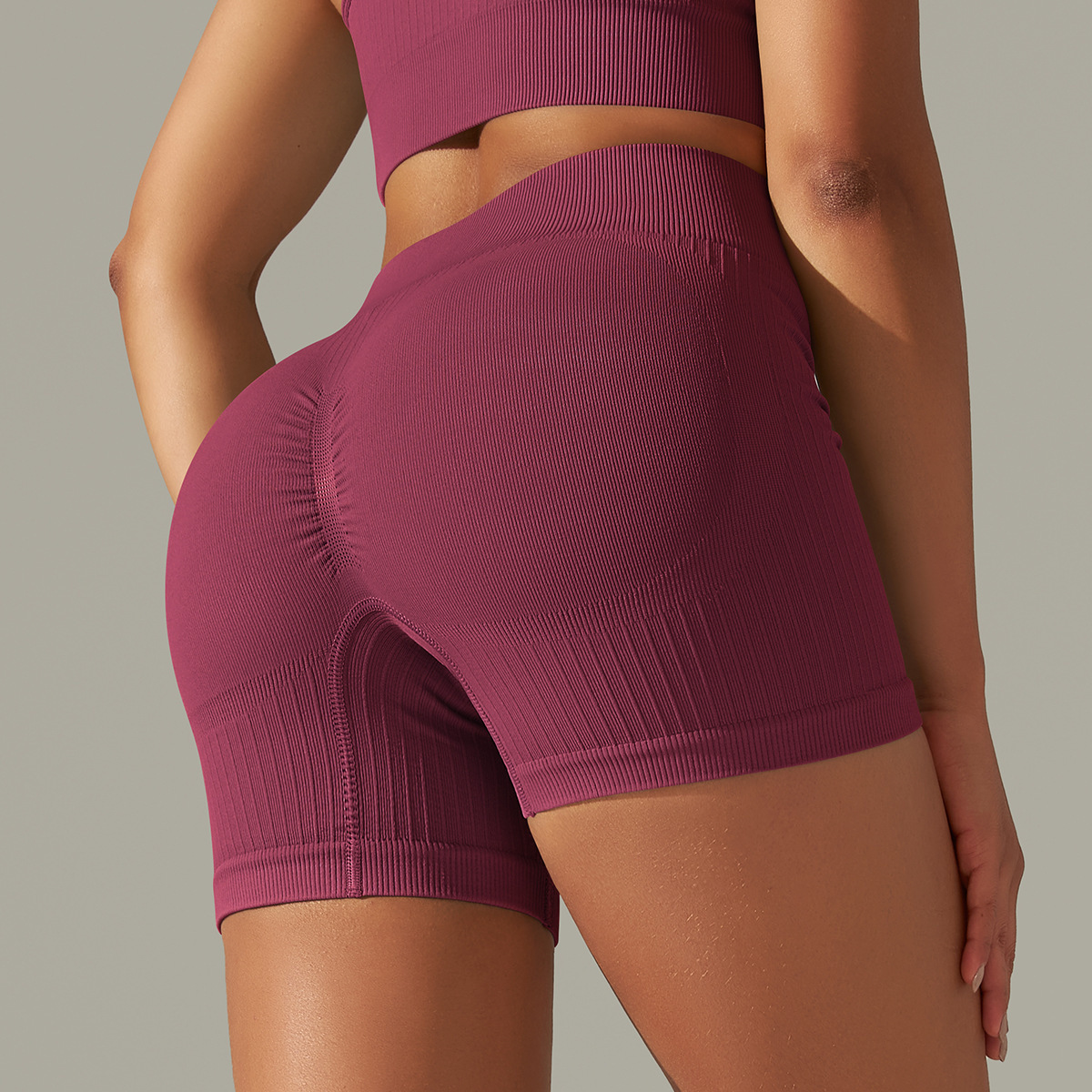 Yoga Outfit Sexy Scrunch Gym Shorts Women Tummy Control Sportswear Female Seamless High Waist Shark Workout Push Up Sport Tights For Fitness 230526