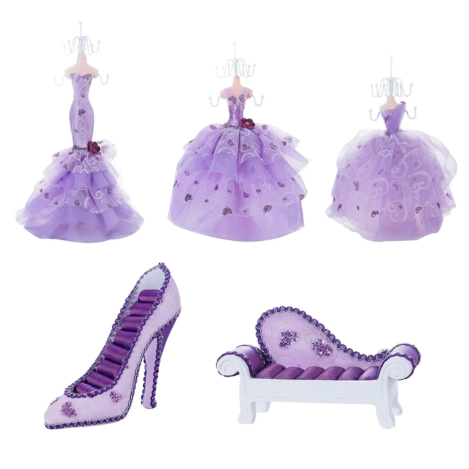 Jewelry Boxes Display Stand Mannequin Earring Necklace Hanger Rack Necklaces Bracelets Earrings Show Jewellery Storage 231011